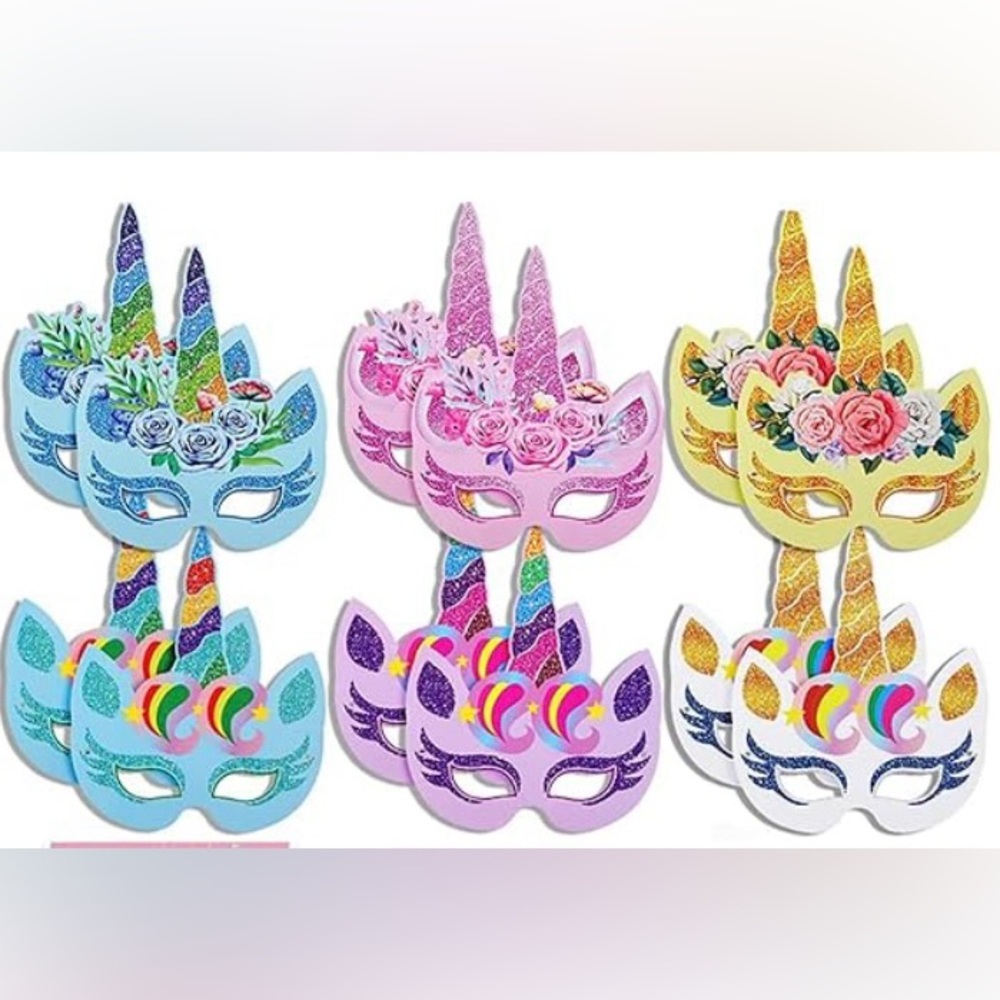 UNICOR MASK 🦄 kids Birthdays party mask